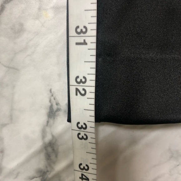 Lord & Taylor JS Collection Black Shiny Dress Pants Size 4 NWT - Picture 6 of 7